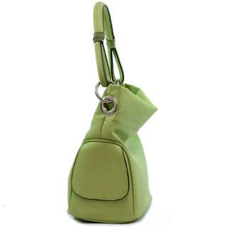 Women designer inspired soft hobo bag handbag green  