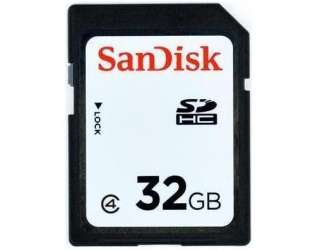 SanDisk 32GB 32G SD SDHC Secure Digital Card for Camera C4 Class 4 