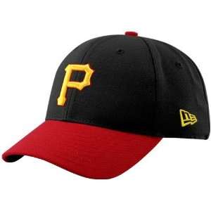   Pittsburgh Pirates Black Red Pinch Hitter Adjustable Hat Sports