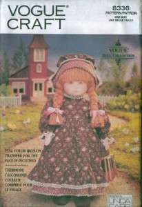 Vogue 18 Doll Clothes American Girl Sewing Pattern OOP  