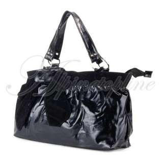 Lady PU Leather Shoulder Handbag Evening Tote Bag Purse  