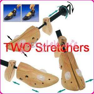 Mens Pair Wooden 2 WAY Shoe Stretcher Shaper L x W 6~9  