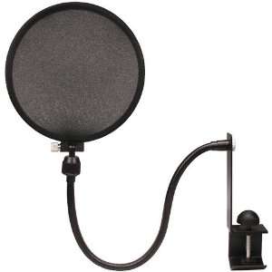  NADY MPF 6 MICROPHONE POP FILTER WITH BOOM & STAND CLAMP 