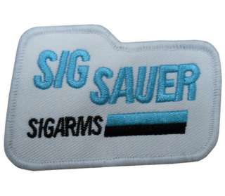 SIG SAUER SIGARMS PISTOLS SHOOTING FIREARMS GUN PATCH  