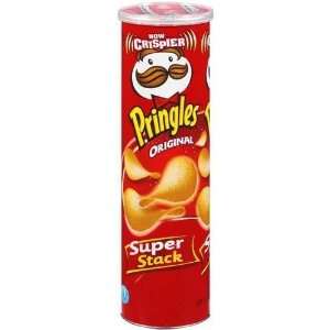 Pringles Potato Crisps, Original, 6.4 oz (Pack of 12):  