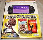 SONY PSP 3000 LITTLE BIG PLANET PIANO BLACK SYSTEM/CONS