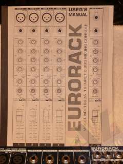 Eurorack Mx1602 Manual