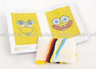 SpongeBob SquarePants Cross Stitch Card Holder E1G1G1  