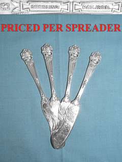 TOWLE STERLING BUTTER SPREADERS ~ GEORGIAN ~ NO MONO  