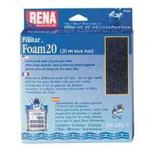 Aquarium Pharmaceuticals Rena Filstar Foam 20 2 Pack Pet 