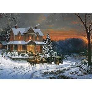  Evening at Holly Hill Card   100 Cards 