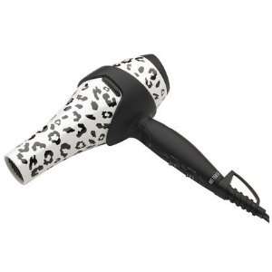 Hot Tools CeramicTi Professional Ionic Salon Hair Dryer, Snow Leopard 