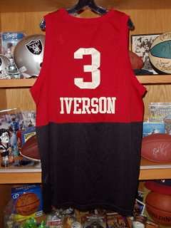 Allen Iverson Philadelphia 76ers Throwback Jersey 4XL  