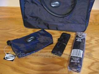 American Tourister Black Travel Bag w Accessories NEW  