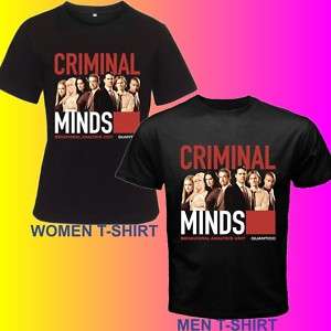 Criminal Minds Season 6 TV Series FBI BAU Team T shirt  