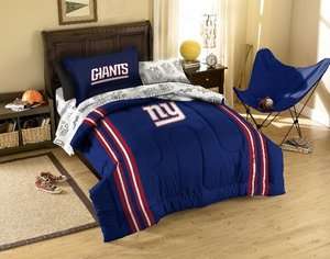 Twin 5 Piece Bed in a Bag Set NEW YORK GIANTS  