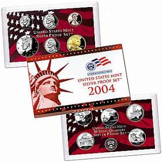 2004 US Mint Silver Proof Set  