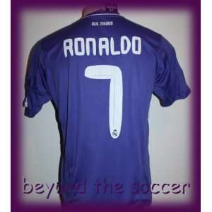 REAL MADRID 10/11 THIRD CRISTIANO RONALDO 7 FOOTBALL SOCCER JERSEY 
