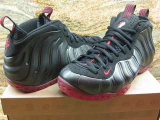 2011 Nike Penny Foamposite One SZ 10 Cough Drop HOH OG Bred Black Red 