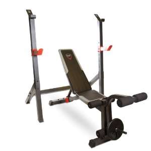    CAP Barbell Olympic Bench with Squat Rack: Sports & Outdoors