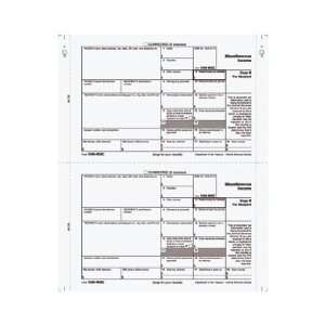  1099MISC Continuous Tax Forms, 100 FORMS/PK, 9919C 