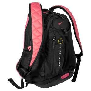  LIVESTRONG Backpack   Black/Pink