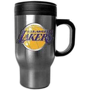  Lakers Great American NBA Stainless Thermo Mug: Sports 