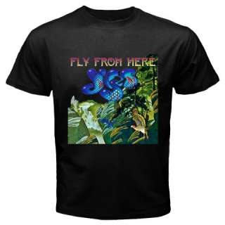 YES BAND FLY FROM HERE NEW ALBUM 2011 Black Shirt S 3XL  