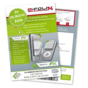 FX Mirror Stylish screen protector for TomTom Rider Europe 2nd edition 