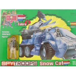  G.I. Joe Joe Vs Cobra Spy Troops Snow Cat with Frostbite 