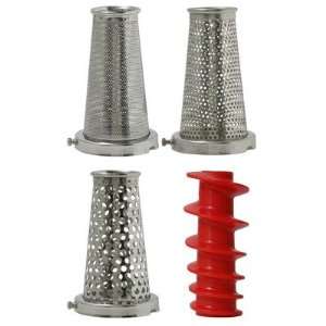 Food Strainer Four Piece Accessory Kit 