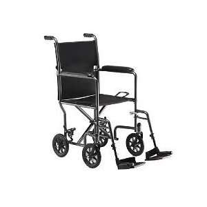  Tracer Transport Wheelchair with Footrests   18 wide 