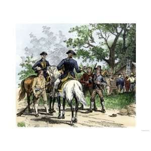   Tax Collectors during the Whiskey Rebellion Giclee Poster Print, 30x40